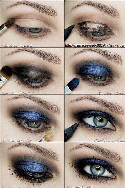 makeup-tutorials-for-blue-eyes-beginners-74_6 Make-up tutorials voor beginners met blauwe ogen