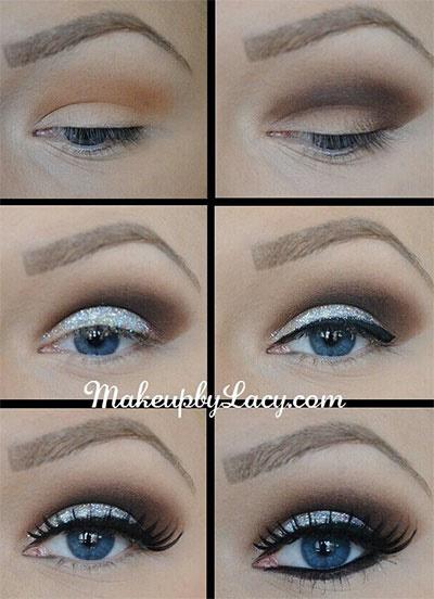 makeup-tutorials-for-blue-eyes-beginners-74_9 Make-up tutorials voor beginners met blauwe ogen