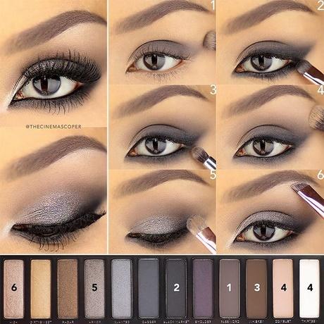 makeup-tutorials-using-urban-decay-smoked-palette-30_7 Make-up tutorials met stedelijk verval gerookte palet