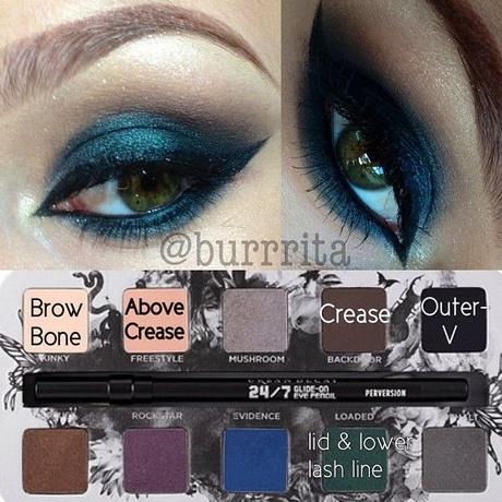 makeup-tutorials-using-urban-decay-smoked-palette-30_9 Make-up tutorials met stedelijk verval gerookte palet