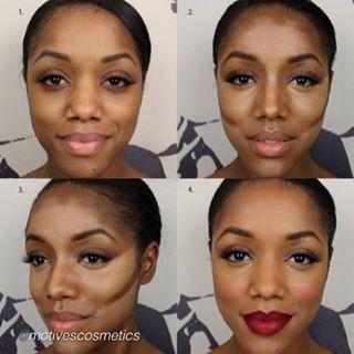 pinup-makeup-tutorial-dark-skin-75_5 Pinup make-up tutorial donkere huid