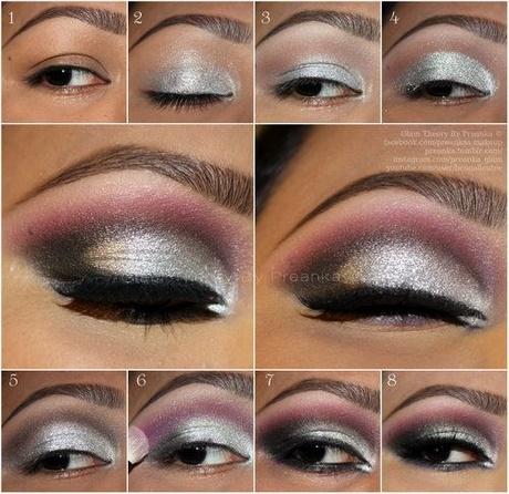silver-prom-makeup-tutorial-76_4 Silver prom make-up les