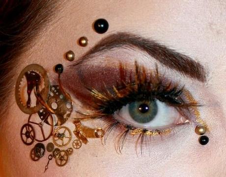 steampunk-eye-makeup-tutorial-18_5 Steampunk eye make-up les