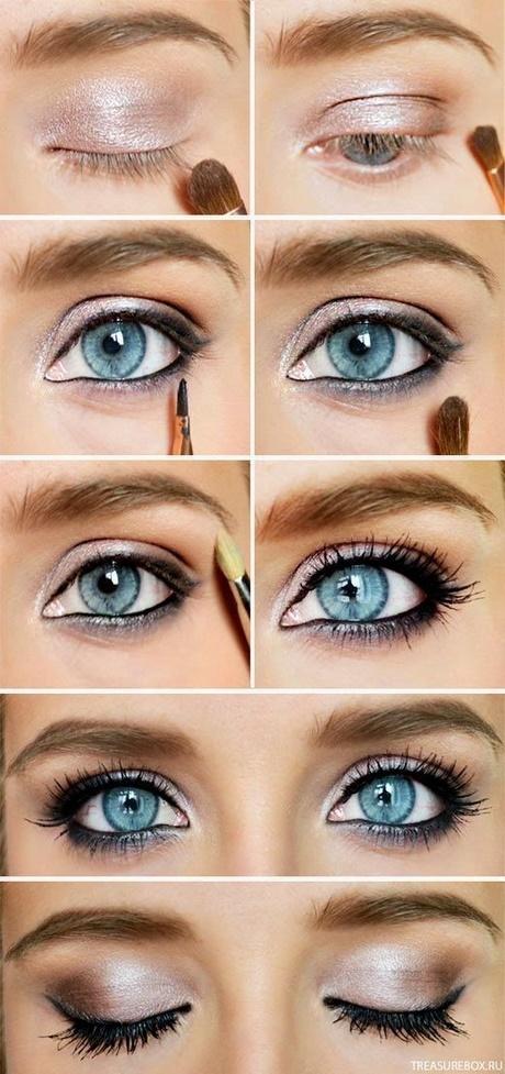 summer-makeup-tutorial-for-blue-eyes-74_2 Zomer make-up les voor blauwe ogen