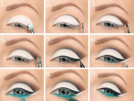 white-shimmer-eye-makeup-tutorial-10_9 White shimmer eye make-up tutorial
