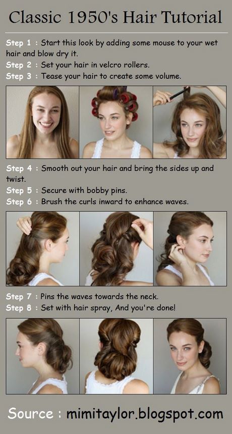 1950s-makeup-and-hair-tutorial-42_17 1950 ' s make-up en haar tutorial