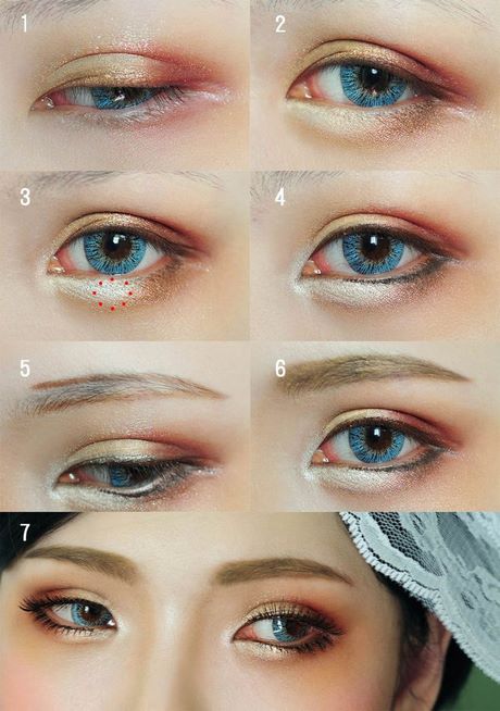 anime-eye-makeup-tutorial-71_17 Anime oog make-up tutorial