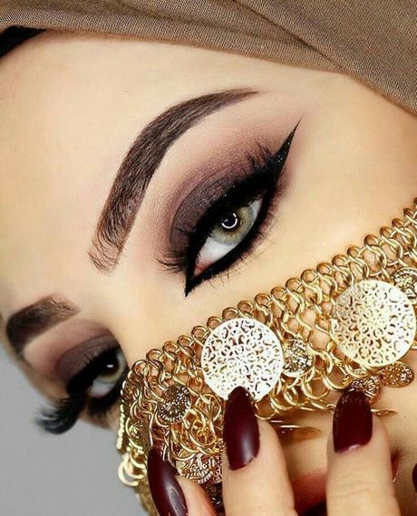 arabic-eye-makeup-tutorial-for-brown-eyes-08_10 Arabische oog make-up tutorial voor bruine ogen