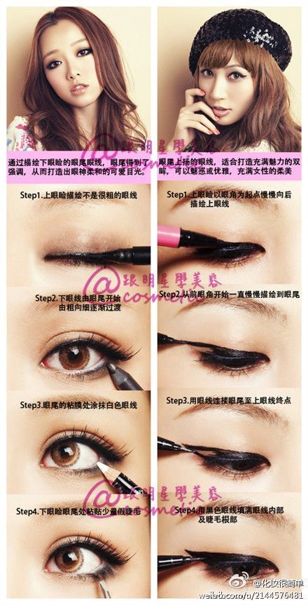 big-dolly-eyes-makeup-tutorial-96_16 Big dolly eyes make-up tutorial