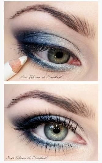 blue-eye-makeup-tutorial-for-brown-eyes-38_4 Blauw oog make-up tutorial voor bruine ogen