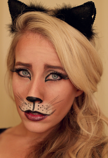 cute-kitty-makeup-tutorial-88_16 Leuke kitty make-up tutorial
