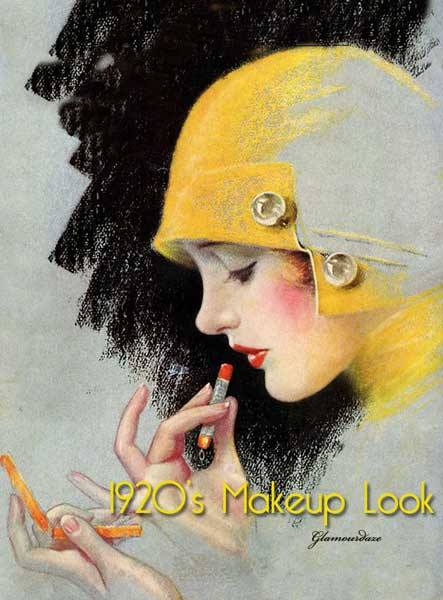 Easy flapper make-up tutorial