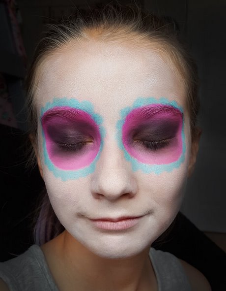 easy-skull-makeup-tutorial-00_2 Gemakkelijk schedel make-up tutorial