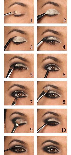 Eenvoudige smokey eye make-up tutorial voor beginners