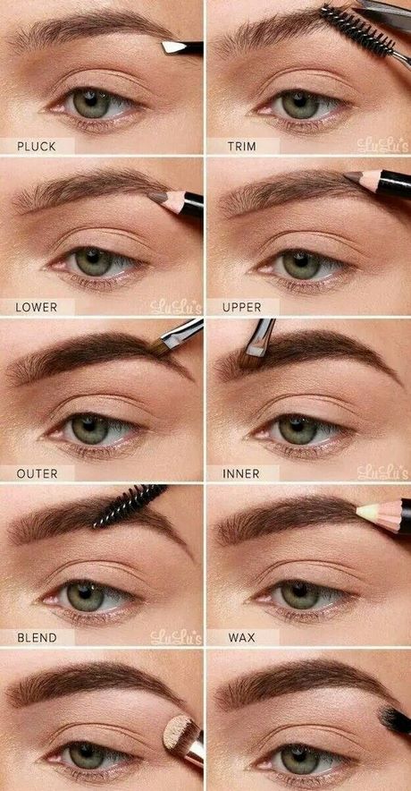 eye-brow-makeup-tutorial-67_4 Oog brow make-up tutorial