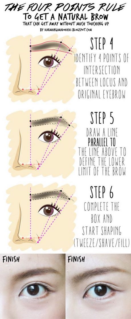 eye-brow-makeup-tutorial-67_7 Oog brow make-up tutorial