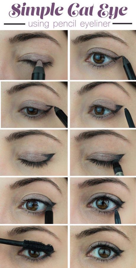 eyeliner-makeup-tutorial-pencil-20_14 Eyeliner make-up tutorial potlood
