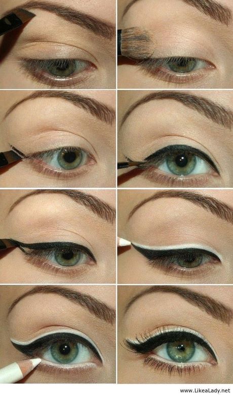 eyeliner-makeup-tutorial-pencil-20_17 Eyeliner make-up tutorial potlood