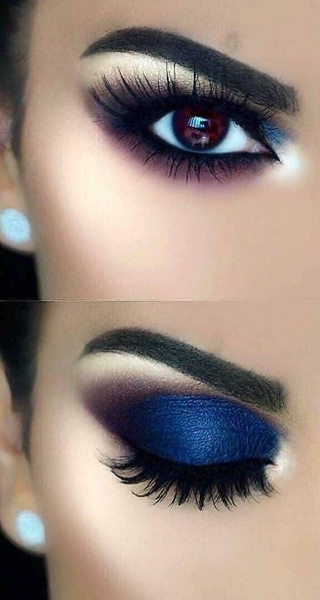 Glam make-up tutorial voor blauwe ogen