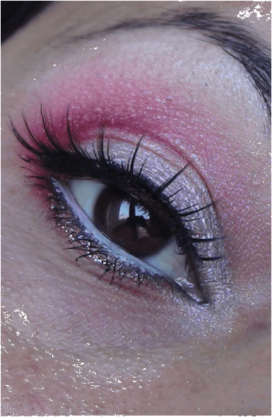 glitter-pink-makeup-tutorial-58_2 Glitter roze make-up tutorial
