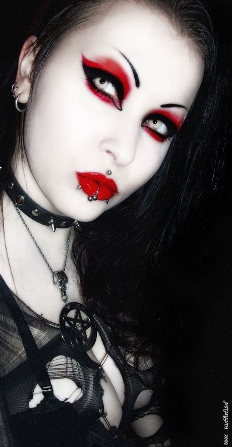 gothic-princess-makeup-tutorial-10_13 Gothic prinses make-up tutorial