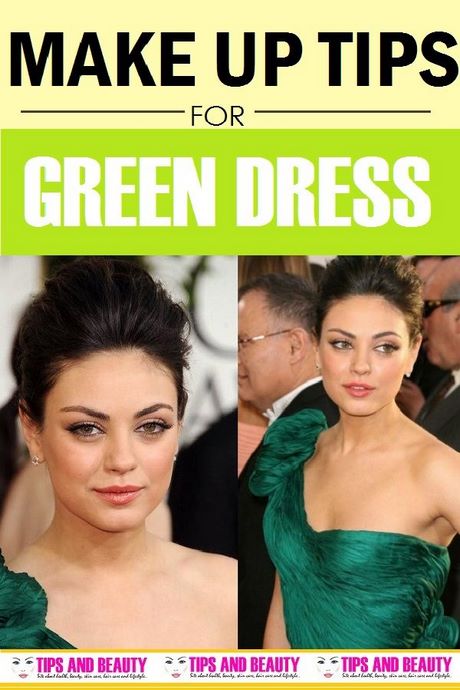 green-dress-makeup-tutorial-49_14 Groene jurk make-up tutorial