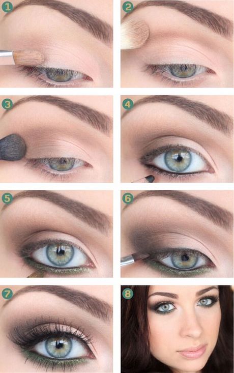 green-dress-makeup-tutorial-49_9 Groene jurk make-up tutorial