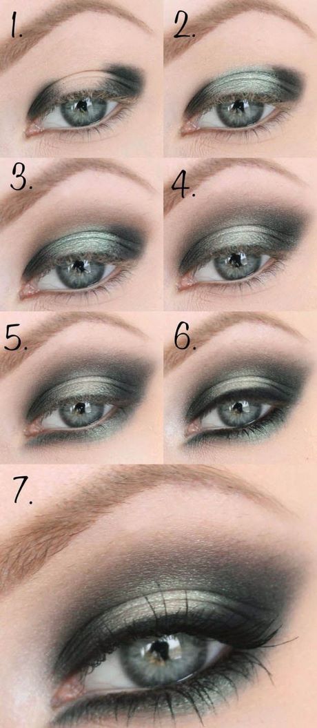 green-eyeshadow-makeup-tutorial-for-brown-eyes-94_10 Groene oogschaduw make-up tutorial voor bruine ogen