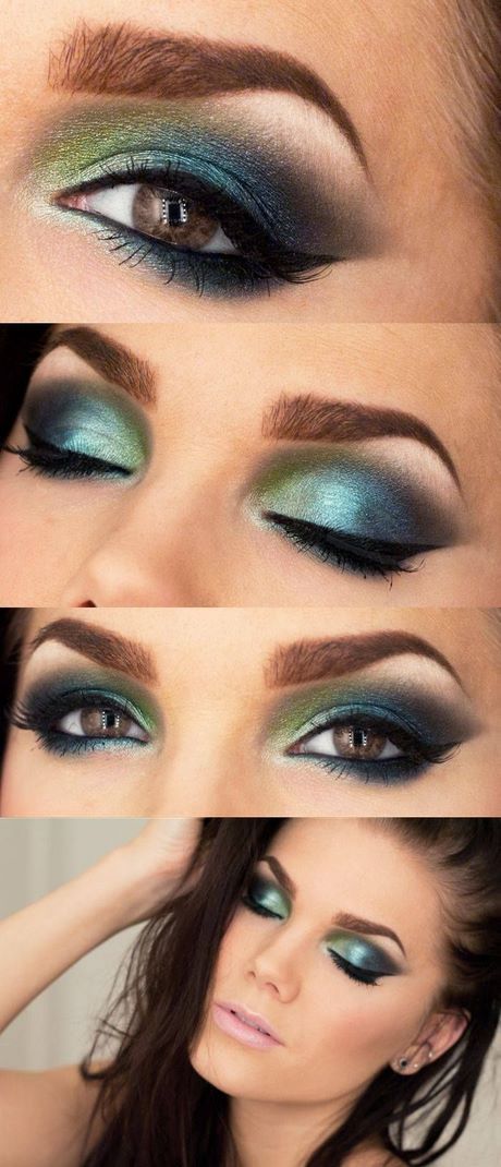 green-makeup-tutorial-for-black-women-03_8 Groene make-up tutorial voor zwarte vrouwen