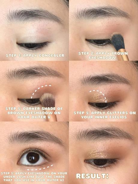 high-school-makeup-tutorial-brown-eyes-27 High school make-up tutorial bruine ogen