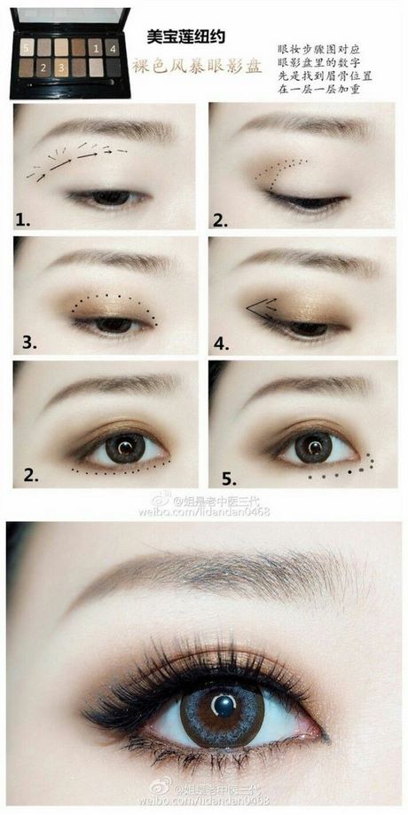 korean-smokey-eyes-makeup-tutorial-07_13 Koreaanse smokey eyes make-up tutorial
