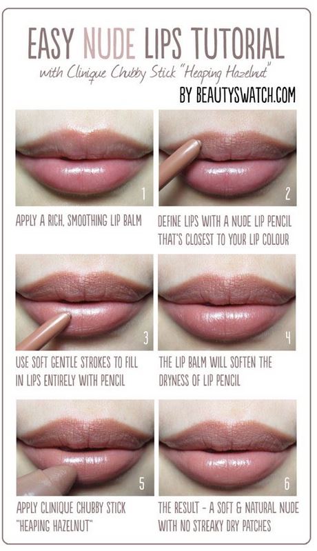 lip-makeup-tutorial-for-beginners-23_9 Lip make-up tutorial voor beginners