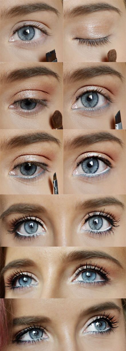 makeup-tutorial-for-blue-eyes-and-brown-hair-15_4 Make-up tutorial voor blauwe ogen en bruin haar