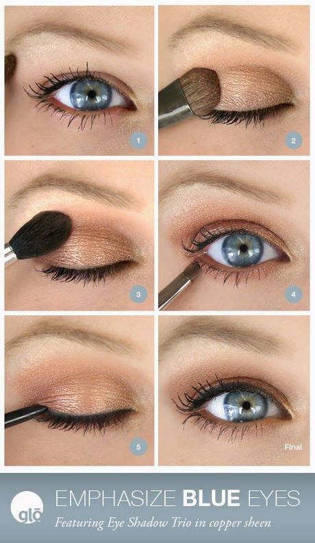 makeup-tutorial-for-blue-eyes-and-tan-skin-15_4 Make-up tutorial voor blauwe ogen en bruine huid