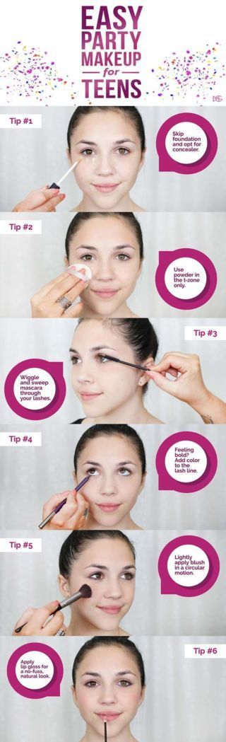 party-makeup-tutorial-for-beginners-89_14 Party make-up tutorial voor beginners