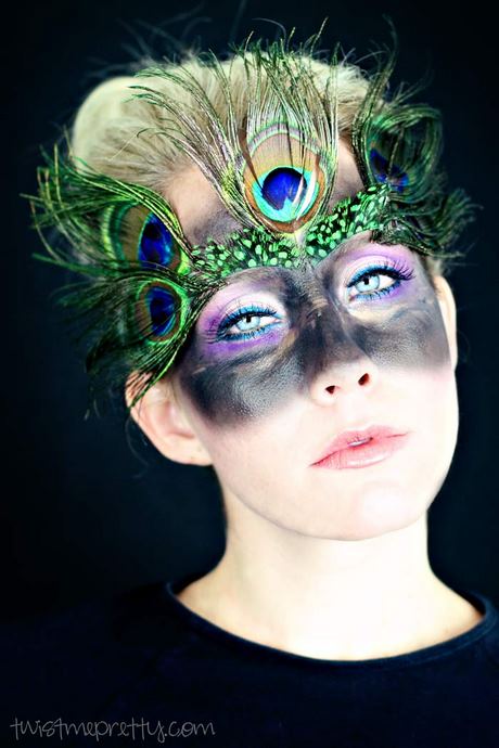peacock-inspired-makeup-tutorial-52_5 Pauw geïnspireerd make-up tutorial