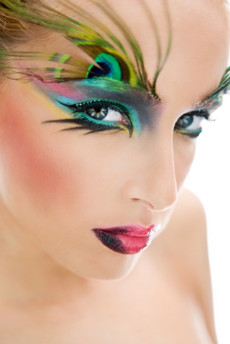 peacock-inspired-makeup-tutorial-52_7 Pauw geïnspireerd make-up tutorial