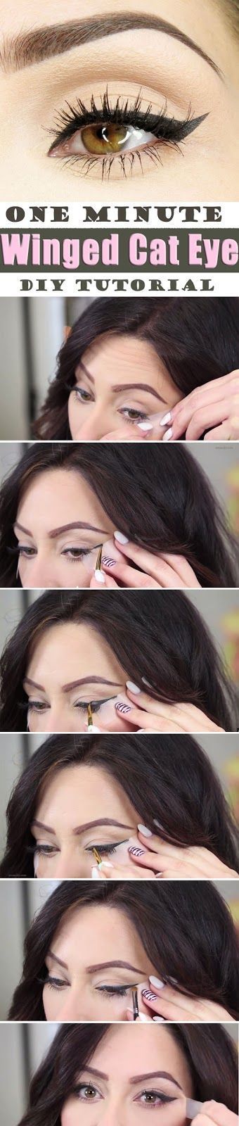 pin-up-cat-eye-makeup-tutorial-12_14 Pin up kat oog make-up tutorial