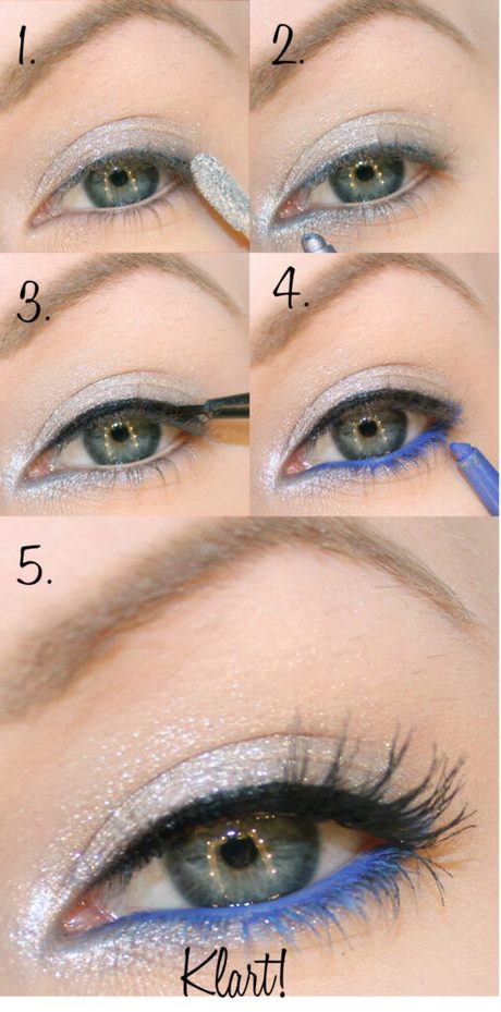 silver-eyeliner-makeup-tutorial-22_6 Zilveren eyeliner make-up tutorial