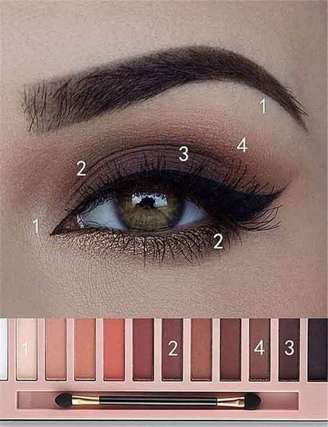 smokey-brown-eye-makeup-tutorial-73_13 Smokey brown Oog make-up tutorial