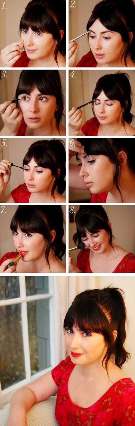 50s-makeup-tutorial-58_4 Make-up tutorial 50s