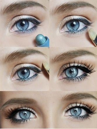 blue-eye-makeup-tutorial-19_10 Les blauwoog make-up