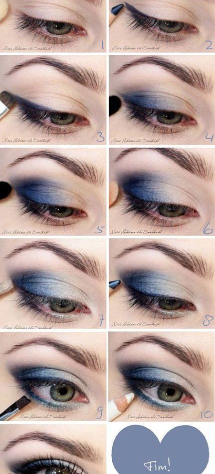 blue-makeup-tutorial-38_18 Les voor blauwe make-up
