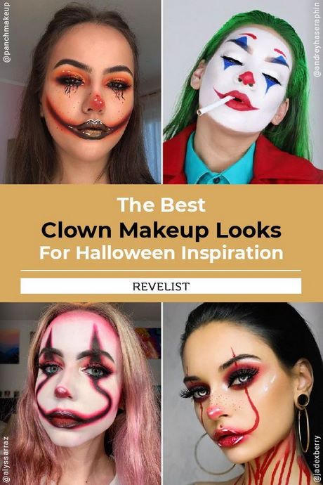 Clown make-up tutorial