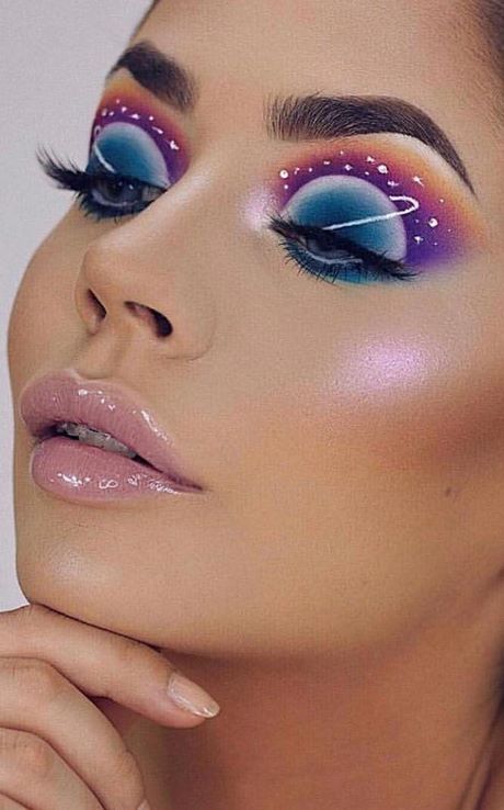 colorful-makeup-tutorial-21_2 Kleurrijke make-up les