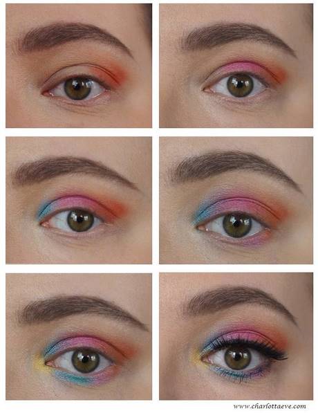 colorful-makeup-tutorial-21_5 Kleurrijke make-up les