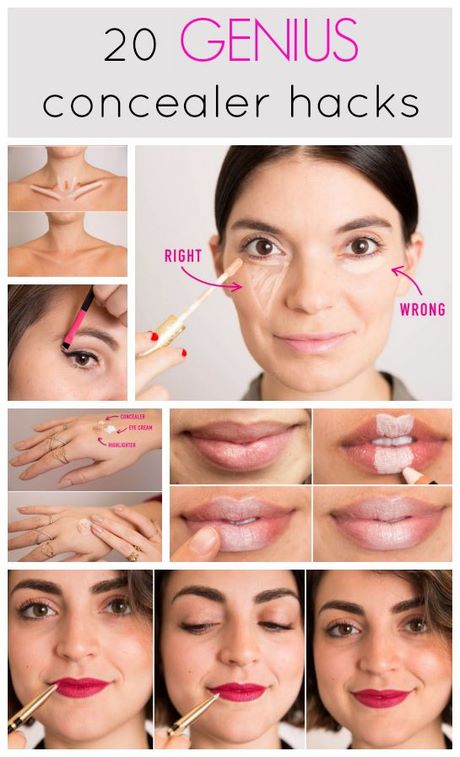 Make-up tips voor het verbergen