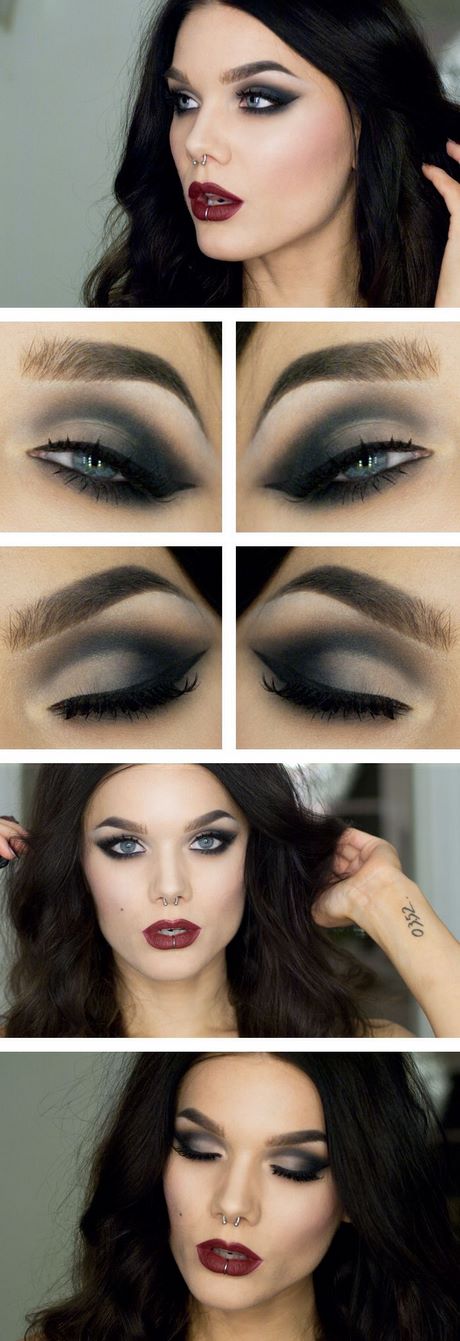 dark-makeup-tutorial-89_6 Donkere make-up tutorial