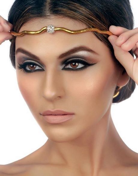 egyptian-eye-makeup-tutorial-70_12 Egyptische oog make-up tutorial