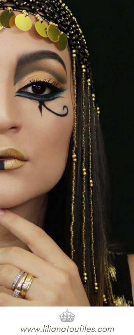 egyptian-eye-makeup-tutorial-70_13 Egyptische oog make-up tutorial